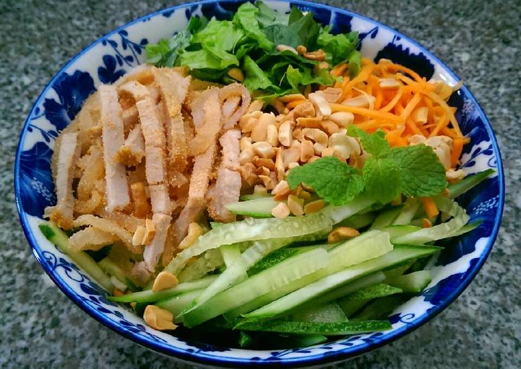 Bún bì, món ăn dân dã, lạ miệng của sông nước miền Tây Nam Bộ