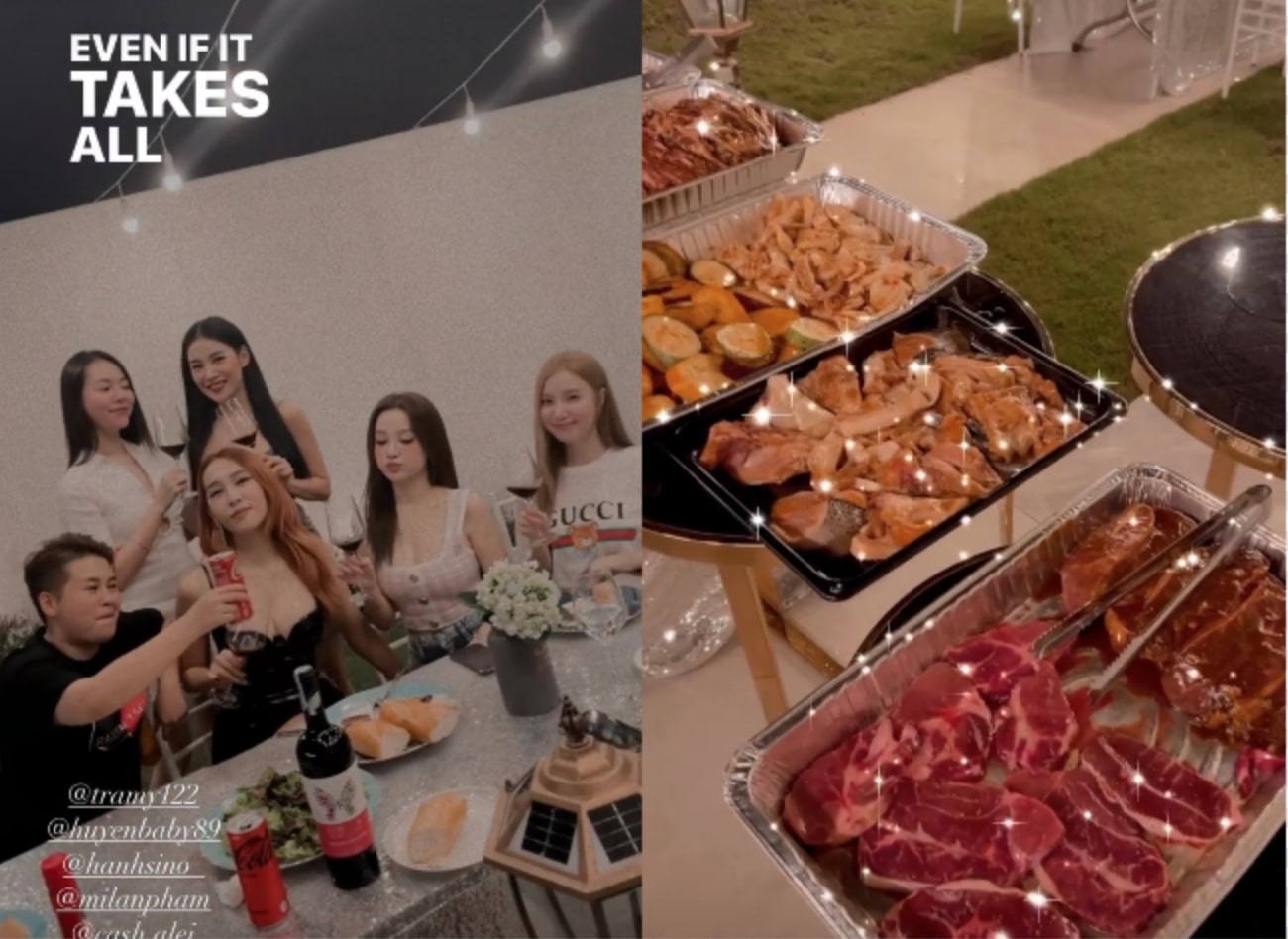 Huyền Baby, Emily và hội bạn tụ tập sau 6 tháng, Linh Rin khoe ngô nướng phù hợp với trời se lạnh