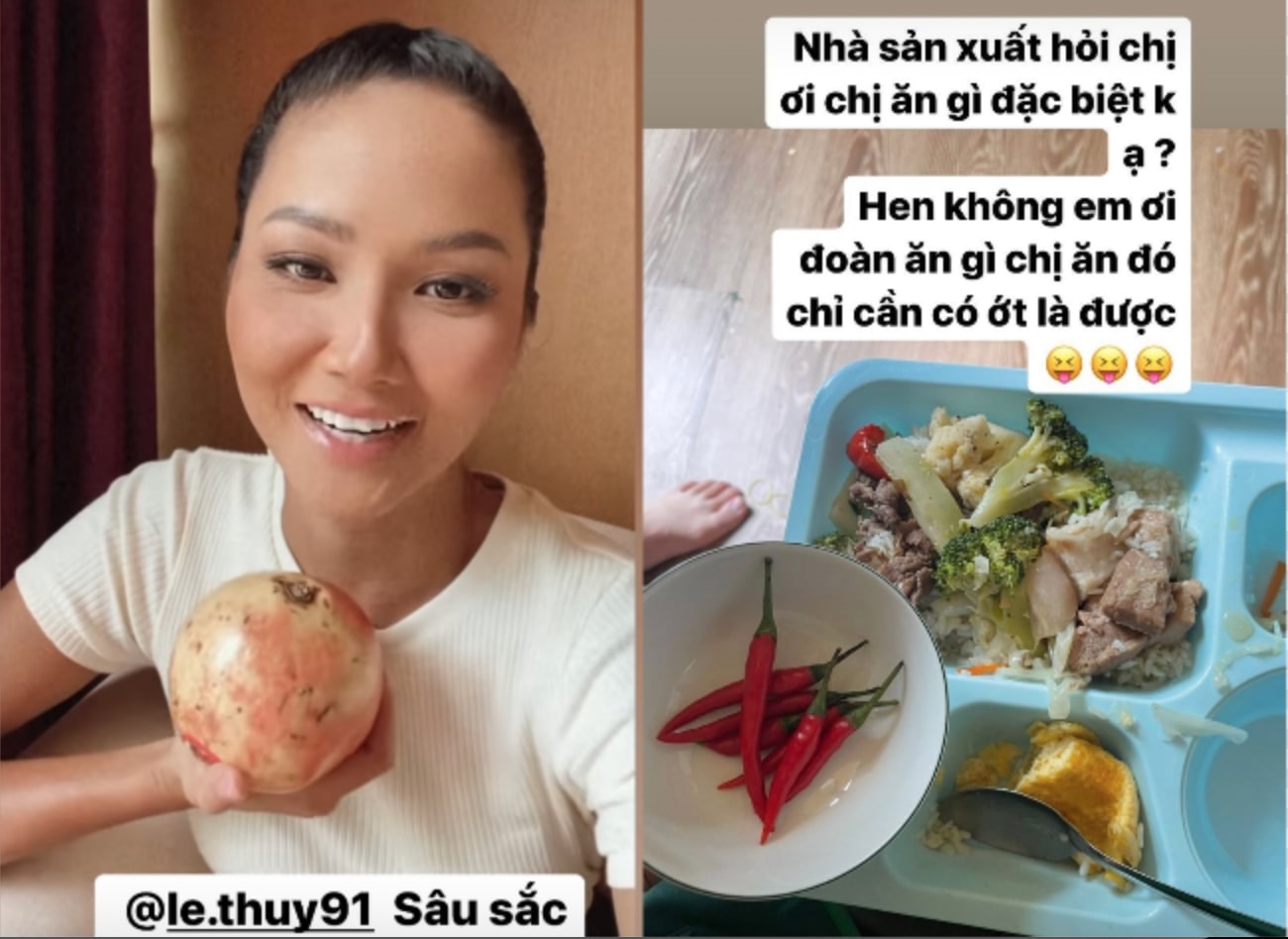 H’Hen Niê khoe bữa cơm không thể thiếu ớt, Trấn Thành trổ tài làm gỏi cuốn đẹp không kém mua ở tiệm