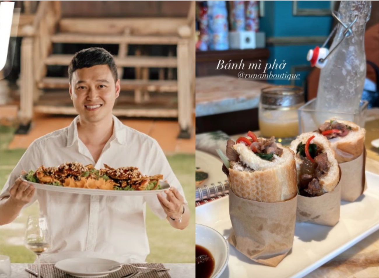 Quang Vinh ăn bánh mì vị phở lạ miệng, Đức Phúc khoe món chả cá lã vọng chuẩn vị Hà Nội