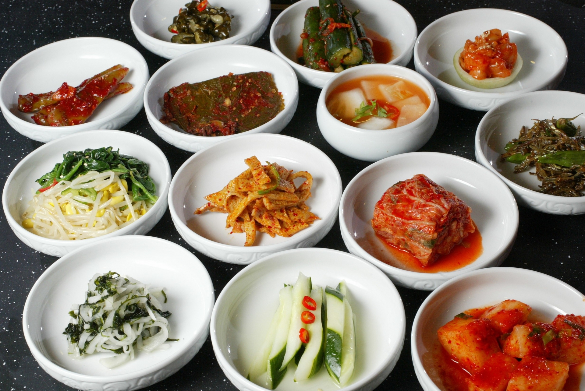 Đồ ăn kèm người Hàn hay dùng.