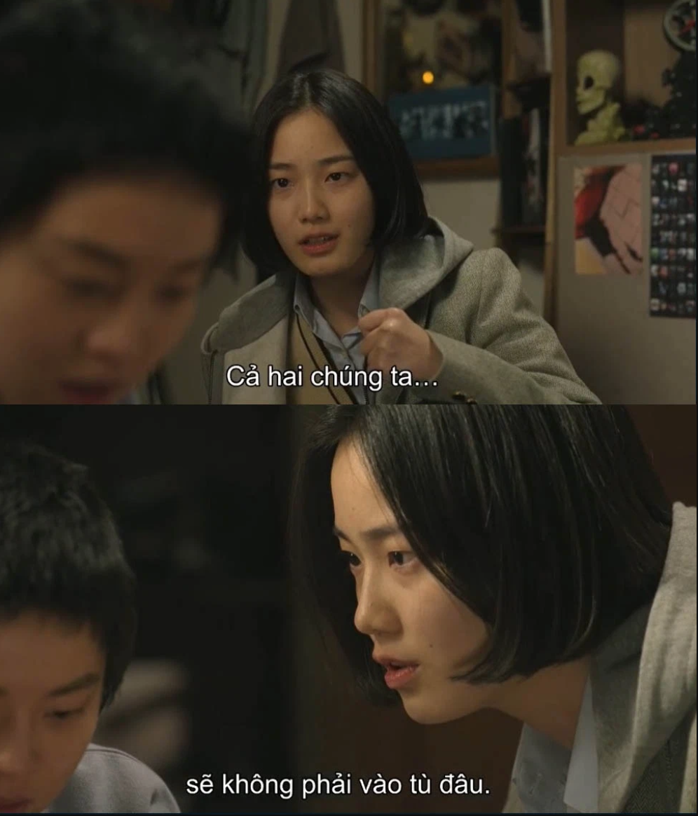 ... cho đến sự khôn ngoan của Han Ye Eun đều khiến người xem phải rùng mình. Ảnh: Netflix.