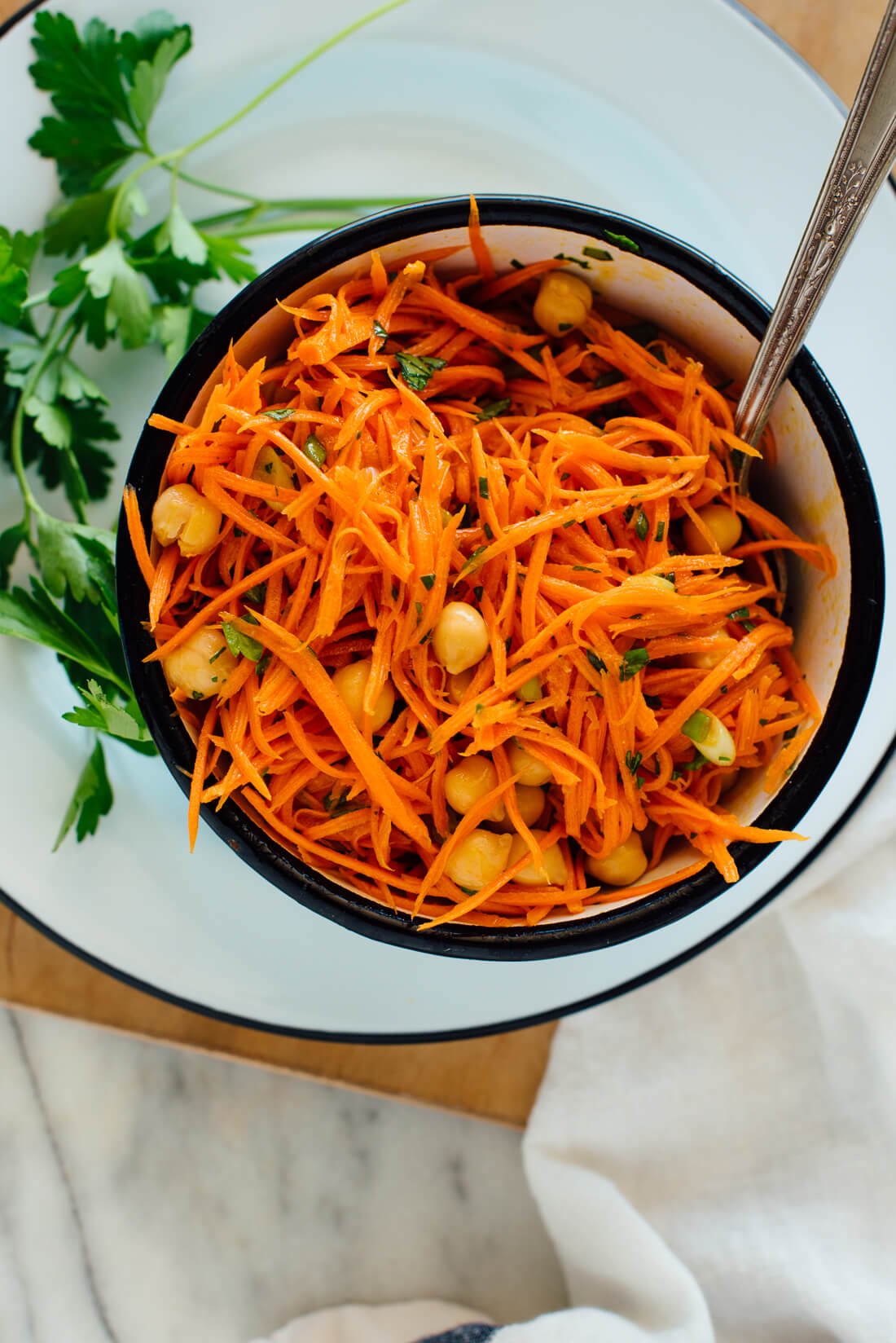 Cà rốt được dùng để chế biến nhiều món ăn ngon như salad.