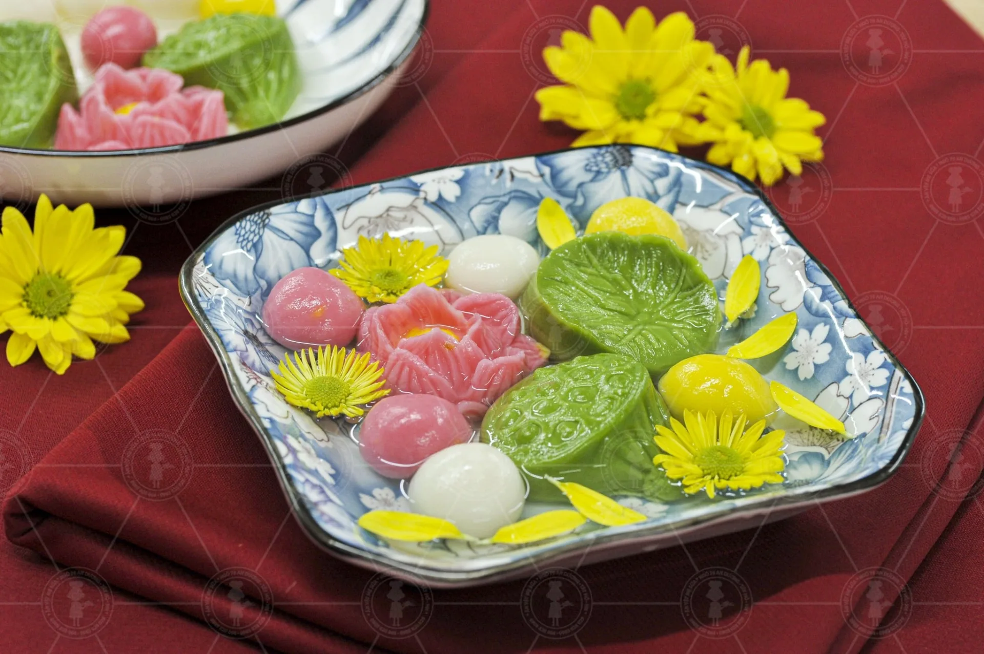 Bánh trôi hoa sen, phiên bản biến tấu đẹp mắt được nhiều người yêu thích trong Tết Hàn thực - Ảnh 2