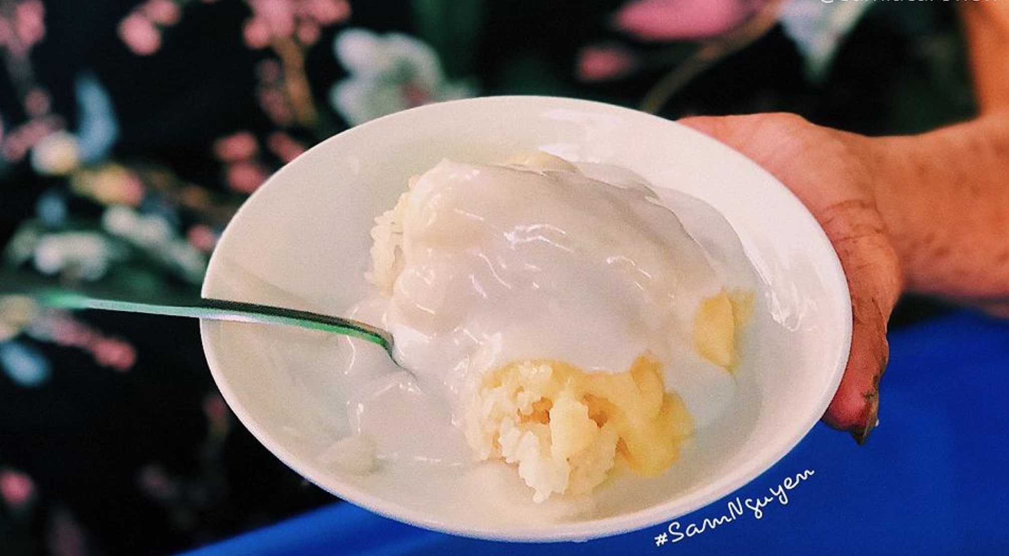 Xôi xiêm, món ăn gốc Thái giá chỉ 10 ngàn mà ngon miễn chê ở Châu Đốc, An Giang