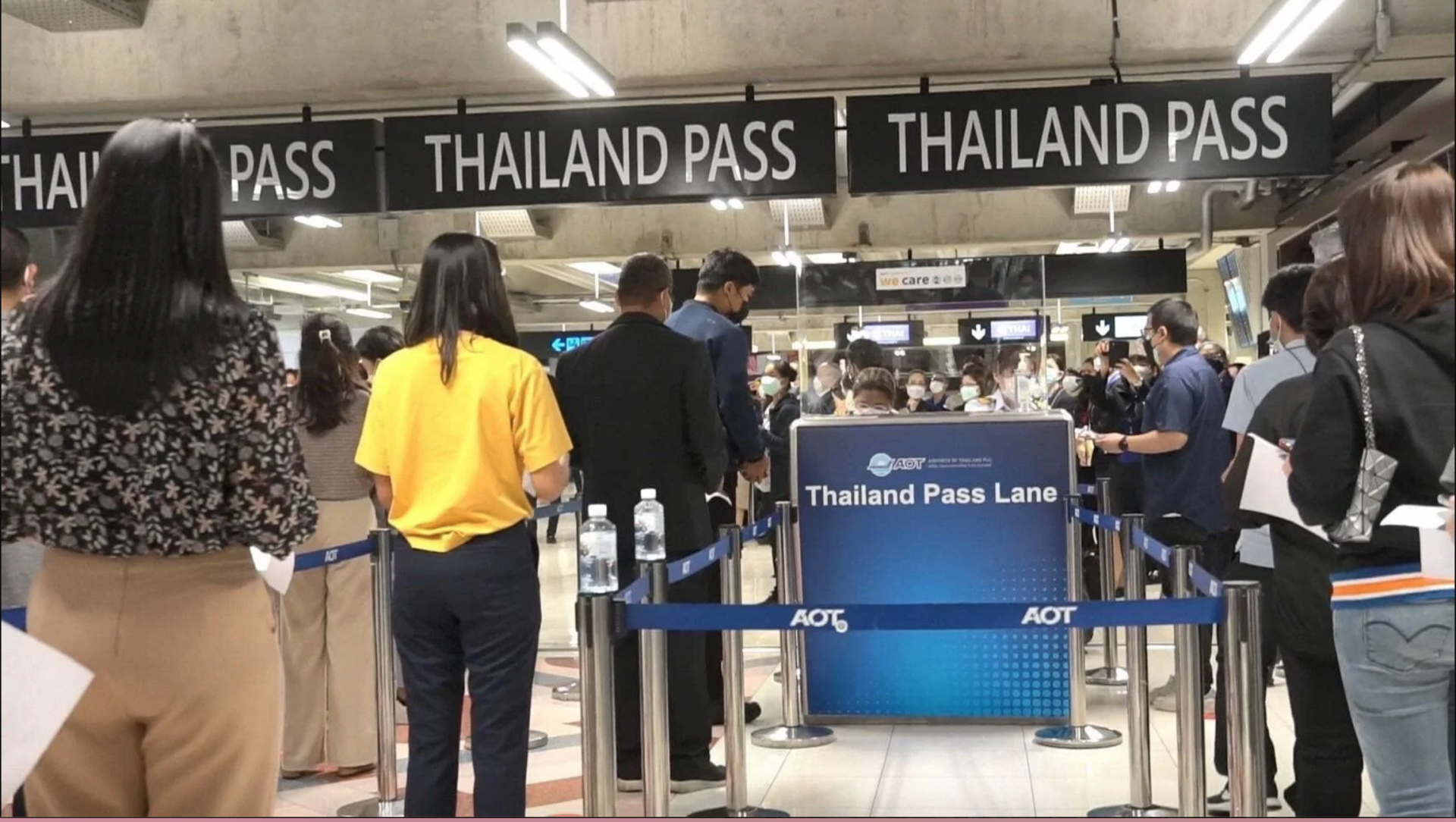Trước khi nhập cảnh vào Thái Lan, du khách quốc tế cần đăng ký để xin Thailand Pass.
