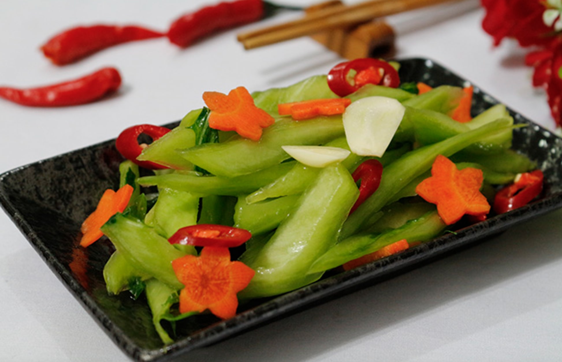 Cách làm ngồng cải muối xổi, chỉ vài tiếng là có món ăn kèm giòn tan, chua dịu