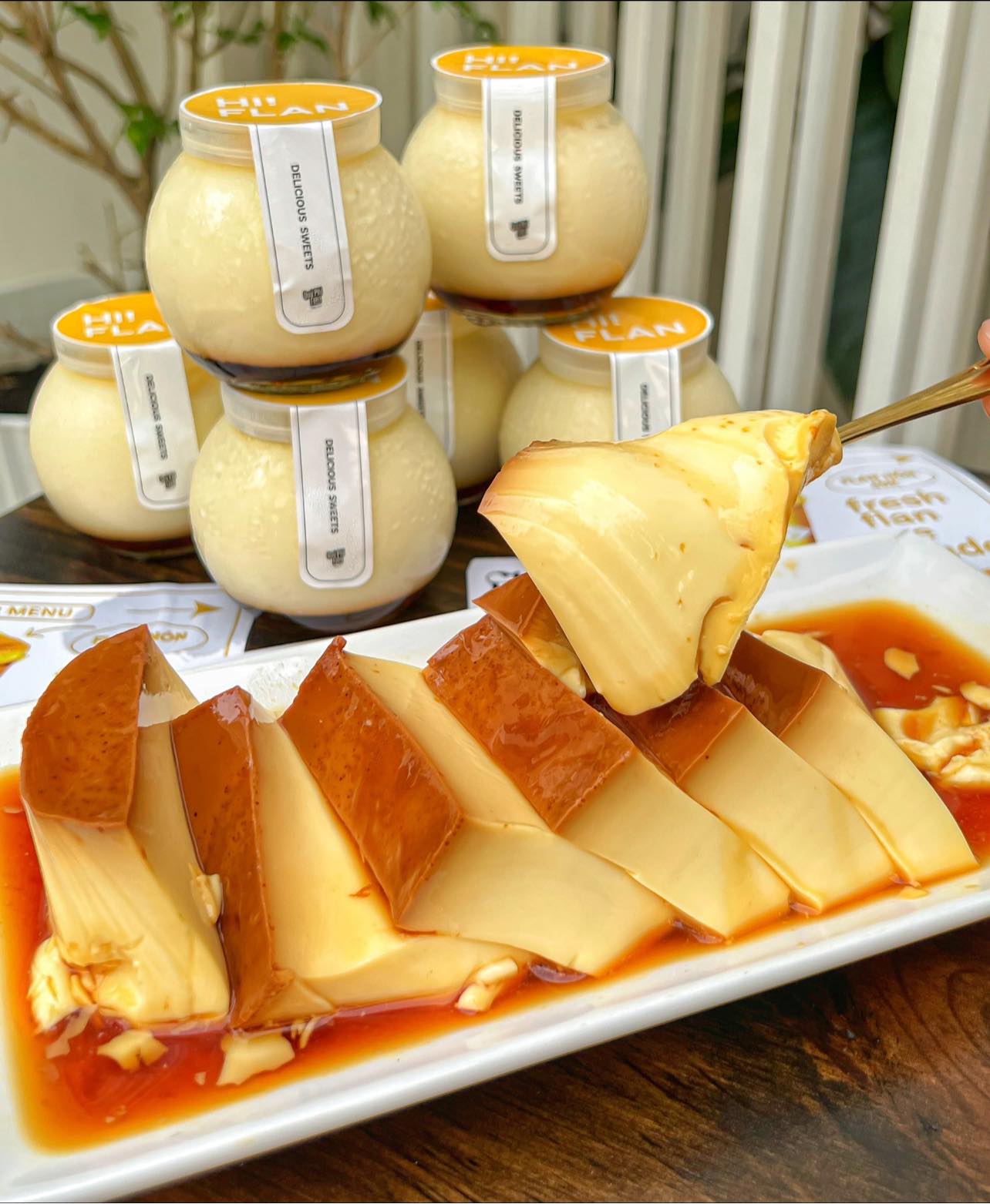 Flan tươi nửa ký, phiên bản “siêu to khổng lồ” dành cho team hảo ngọt - Ảnh 1