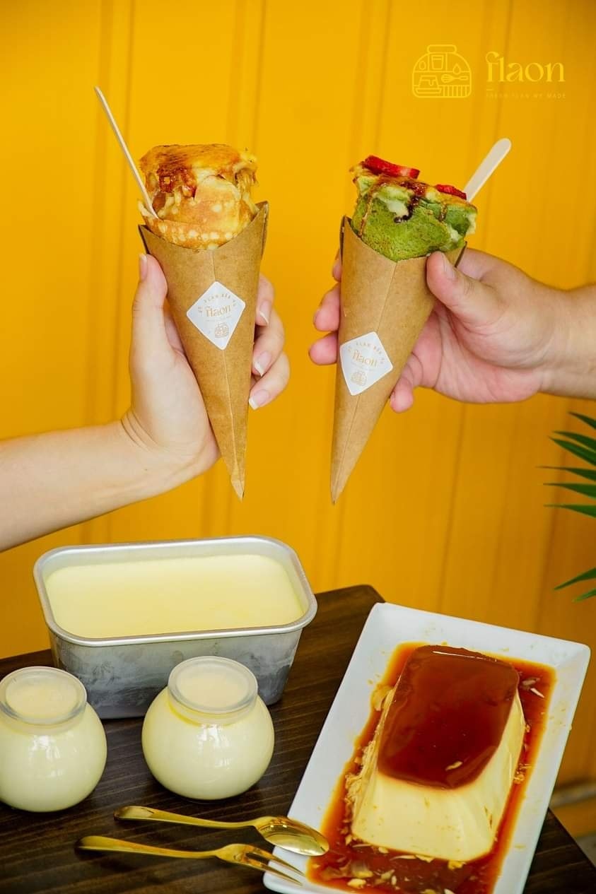 Flan tươi nửa ký, phiên bản “siêu to khổng lồ” dành cho team hảo ngọt - Ảnh 2