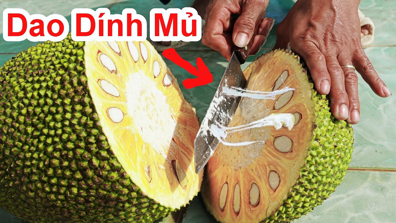 Mẹo bổ mít không bị dính nhựa, đơn giản, dễ làm và được lòng team mê mít - Ảnh 1