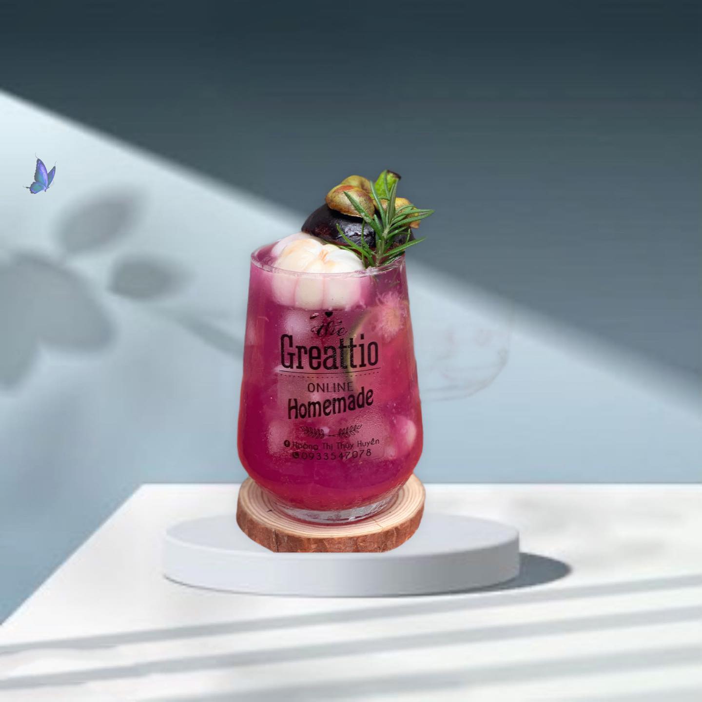 Cách làm trà măng cụt hoa đậu biếc chua ngọt, uống ngon mà chụp ảnh cũng đẹp - Ảnh 1