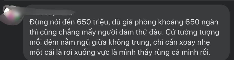 Chi hơn 650 triệu cho trải nghiệm đặc biệt: ngủ giữa không trung, nhịn đi vệ sinh và không có wifi - Ảnh 1