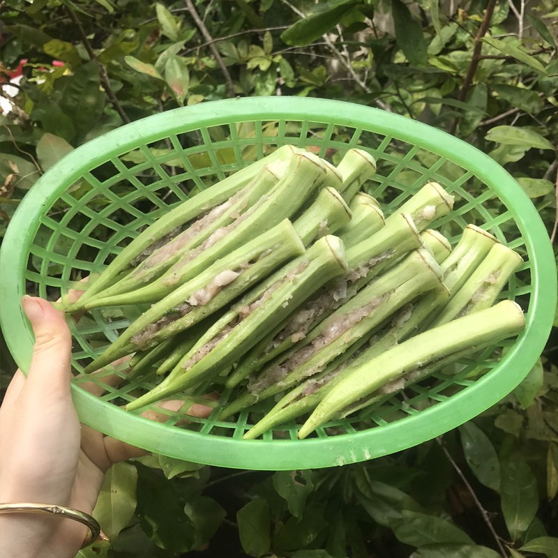 Cách làm đậu bắp nhồi thịt lạ miệng, người lớn hay trẻ con đều mê tít - Ảnh 1