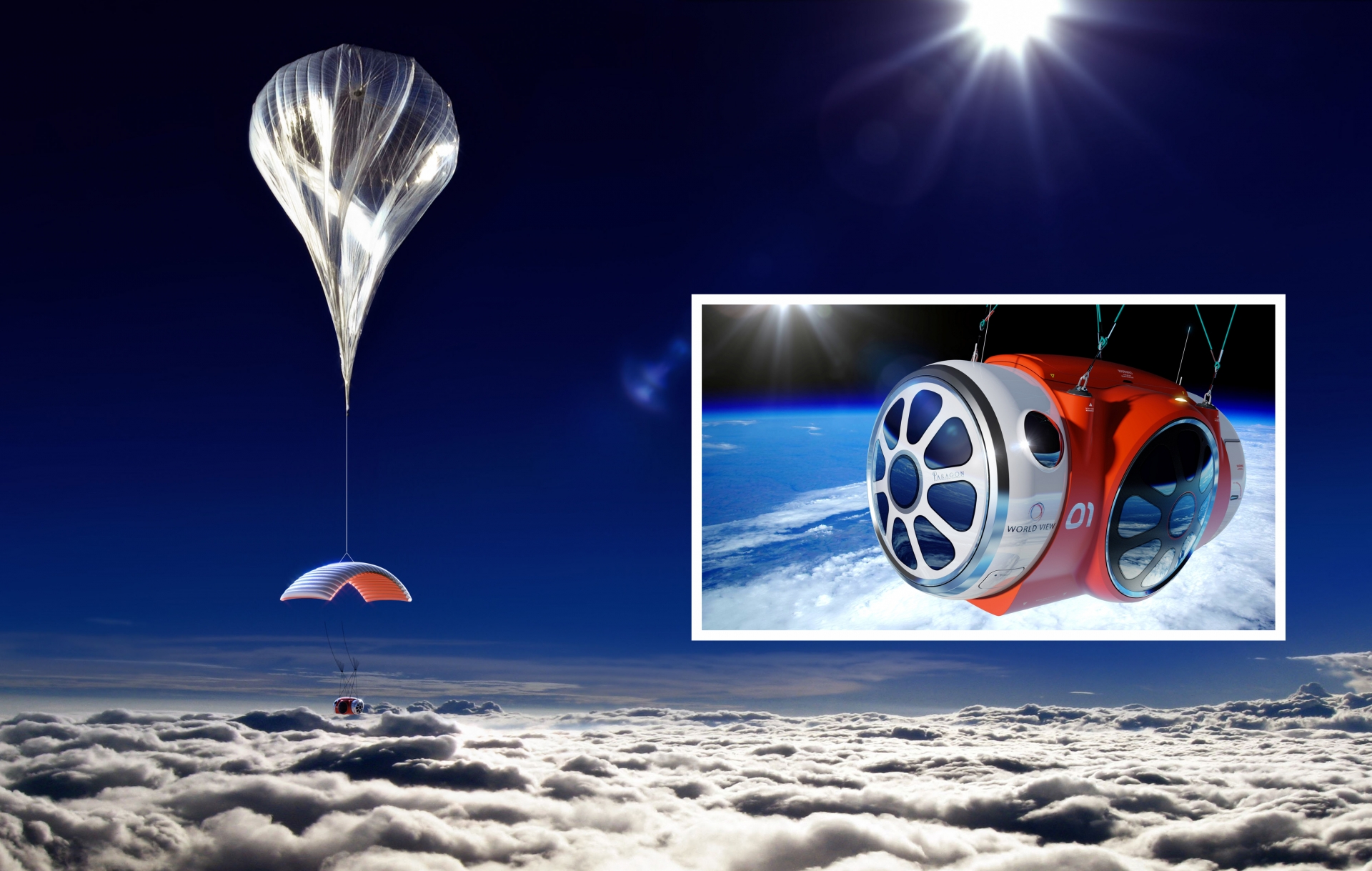 Tour du lịch vũ trụ giảm giá hơn một nửa, khám phá không gian bằng khinh khí cầu chỉ với 1.2 tỷ - Ảnh 2