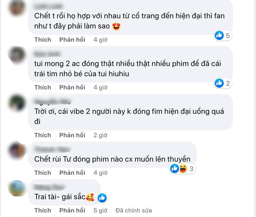 Triệu Lộ Tư ngọt ngào bên Ngô Lỗi lễ Thất Tịch, fan “ đòi” đóng chung phim hiện đại - Ảnh 1