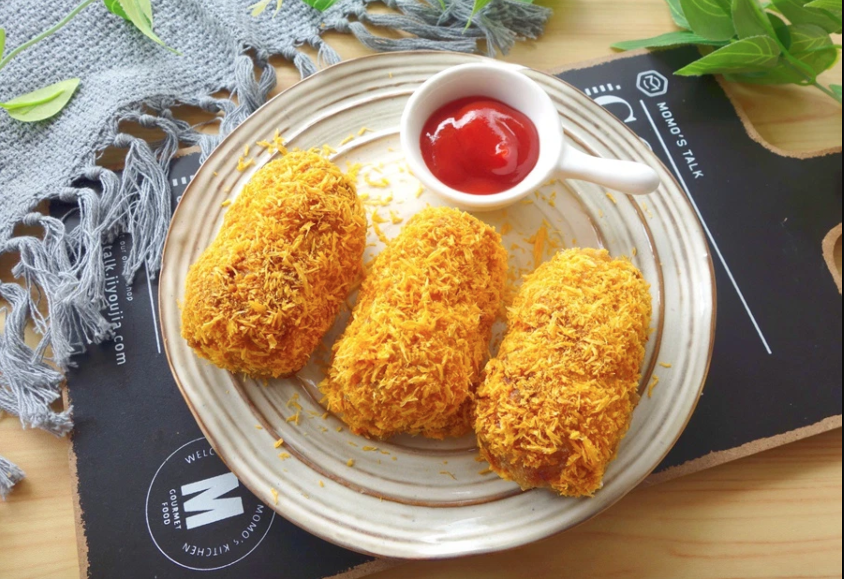 Cách làm khoai tây viên thịt chiên giòn bằng nồi chiên không dầu chiều chồng con dịp cuối tuần