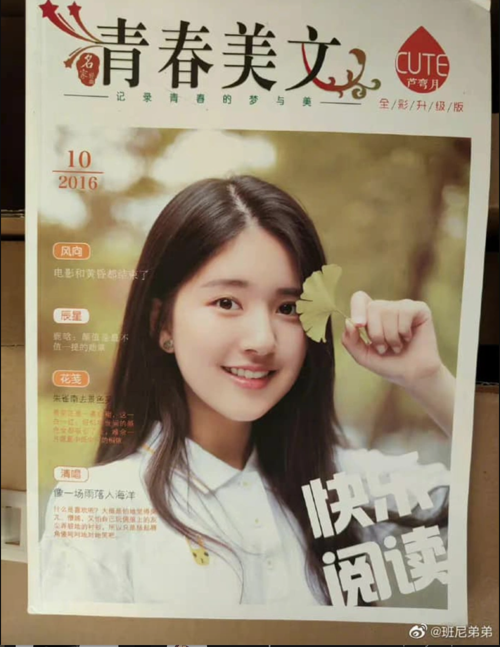 Lộ diện nhan sắc năm 17 tuổi, Triệu Lộ Tư được netizen khen hết lời - Ảnh 1