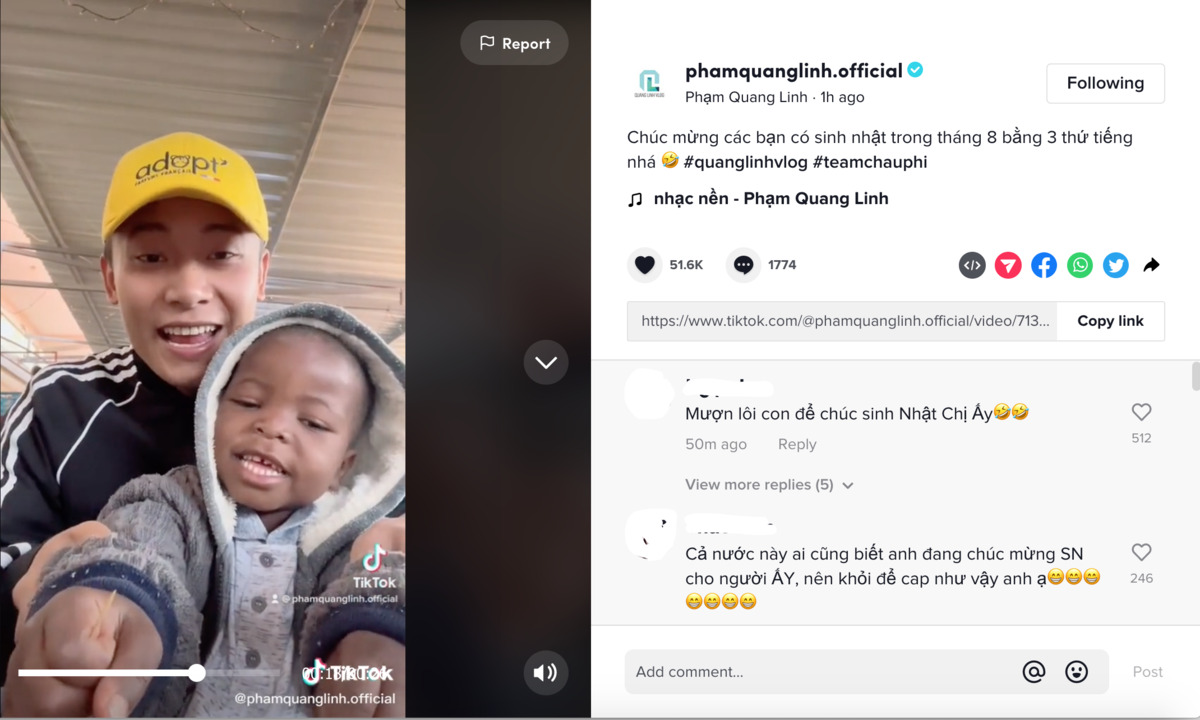 Quang Linh Vlogs và Lôi Con hát “Chúc mừng sinh nhật” tặng hoa hậu Thuỳ Tiên - Ảnh 1