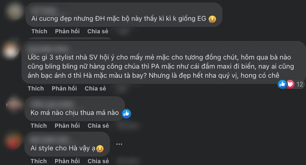Đỗ Thị Hà bị chê “lạc quẻ” khi diện lại đầm dạ hội của Lương Thuỳ Linh tại Miss World Vietnam 2022 - Ảnh 4