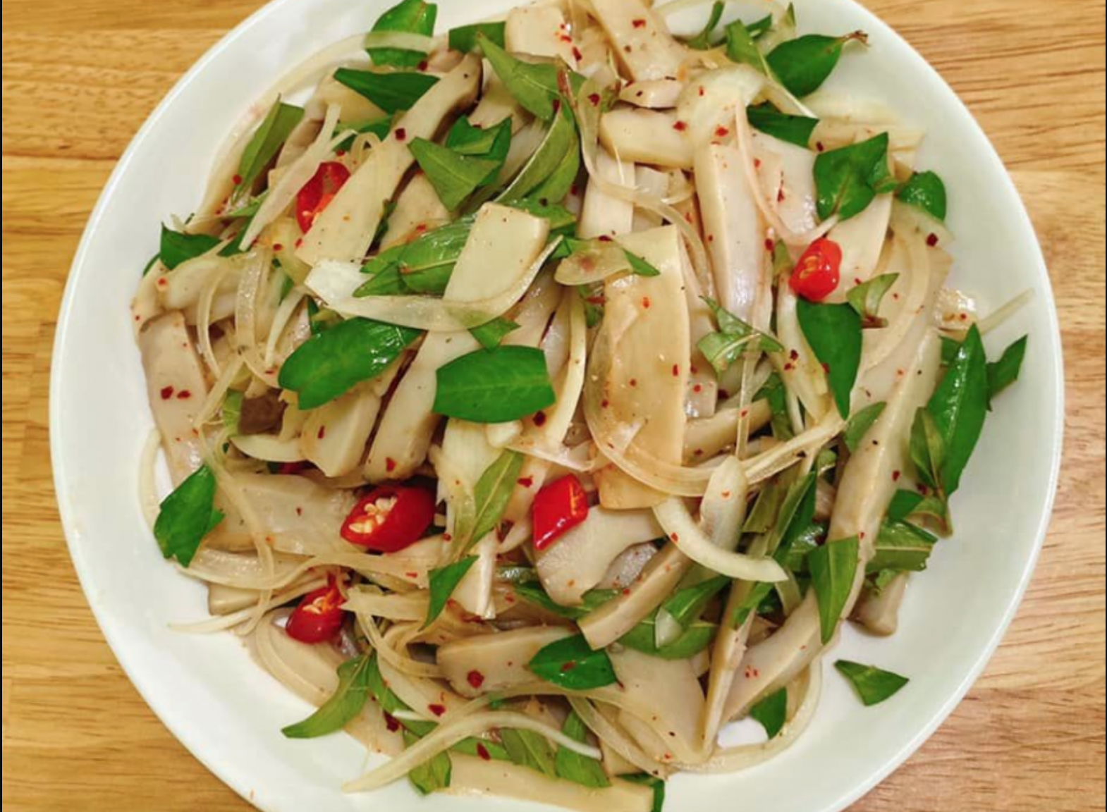 Cách làm nộm nấm đùi gà vừa đậm đà vừa thanh mát cho bữa cơm nhẹ bụng