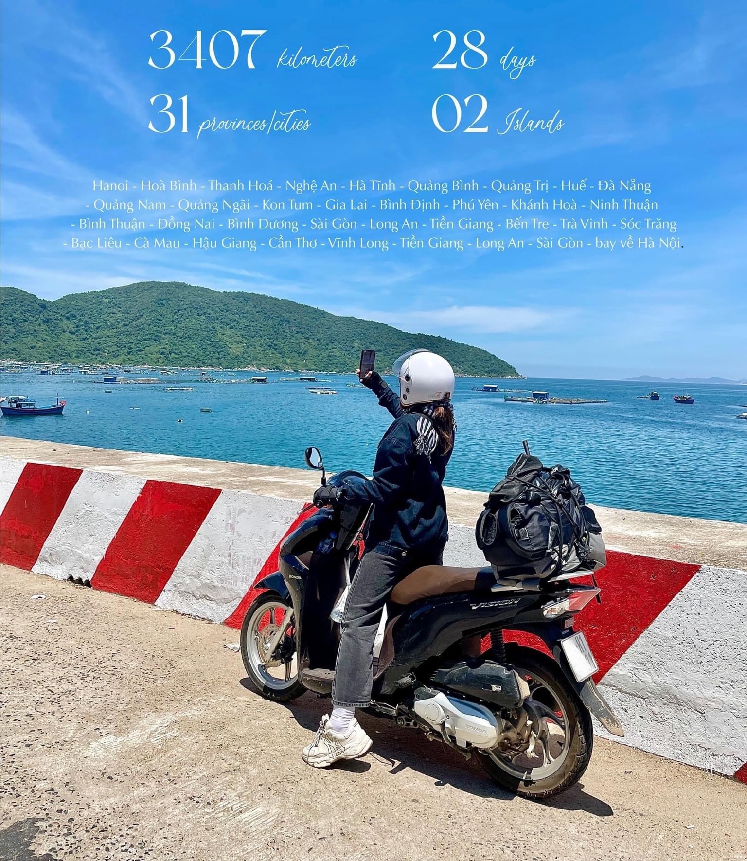 28 ngày, 2407km và chuyến xuyên Việt bằng xe máy của 9X sống hết mình với tuổi trẻ - Ảnh 6