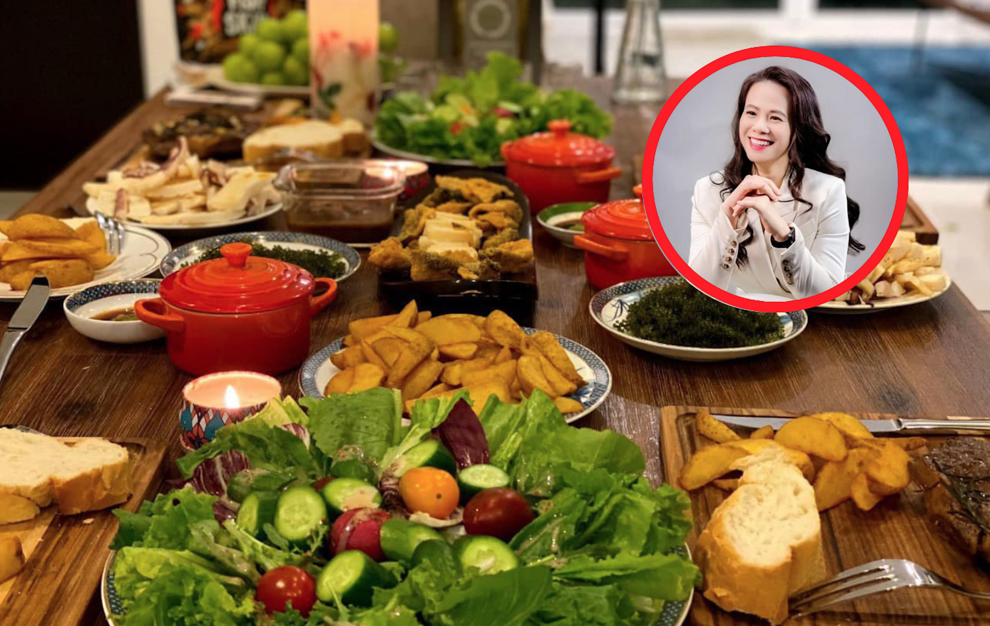 Học vợ Shark Bình cách nấu ăn ngon, trang trí nhà vừa đẹp vừa sang