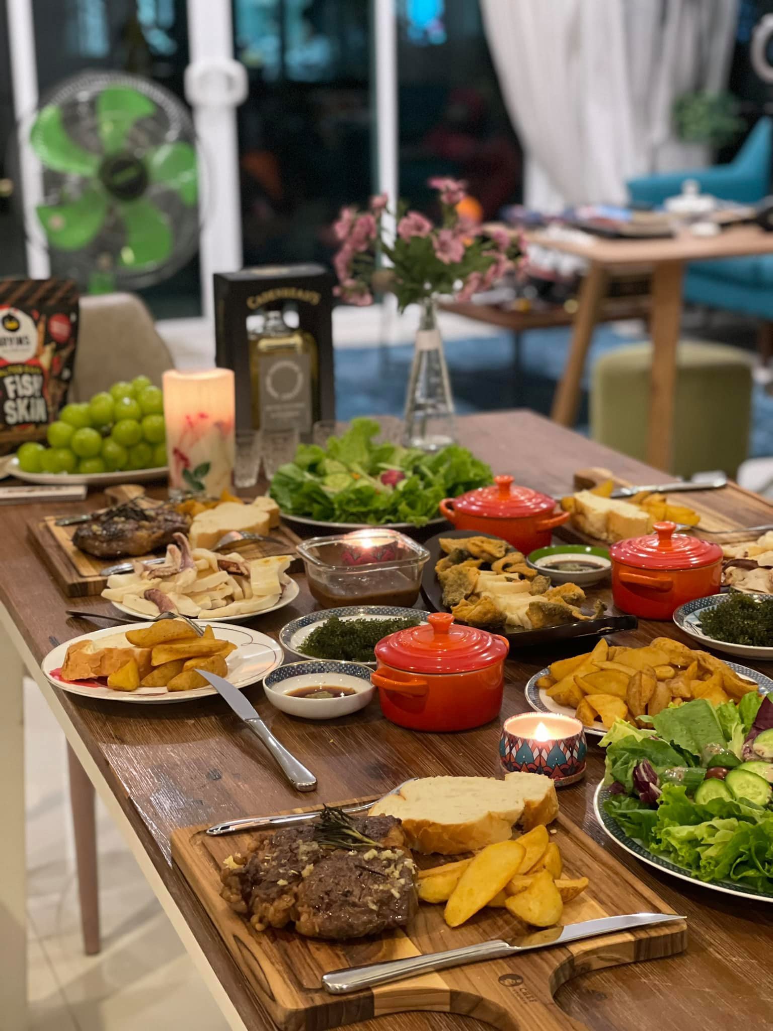 Đảm như vợ Shark Bình, nấu ăn ngon mà trang trí nhà cũng đẹp chẳng kém - Ảnh 4