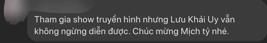 Lưu Khải Uy bị tố giả tạo trên show truyền hình, netizen đồng loạt chúc mừng Dương Mịch - Ảnh 1