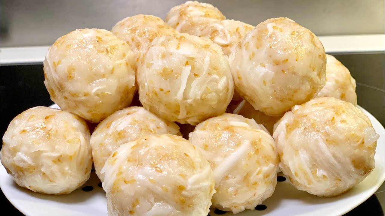 Cách làm bánh nướng nhân sữa dừa thơm ngon, béo ngậy, ăn hoài không ngán - Ảnh 1