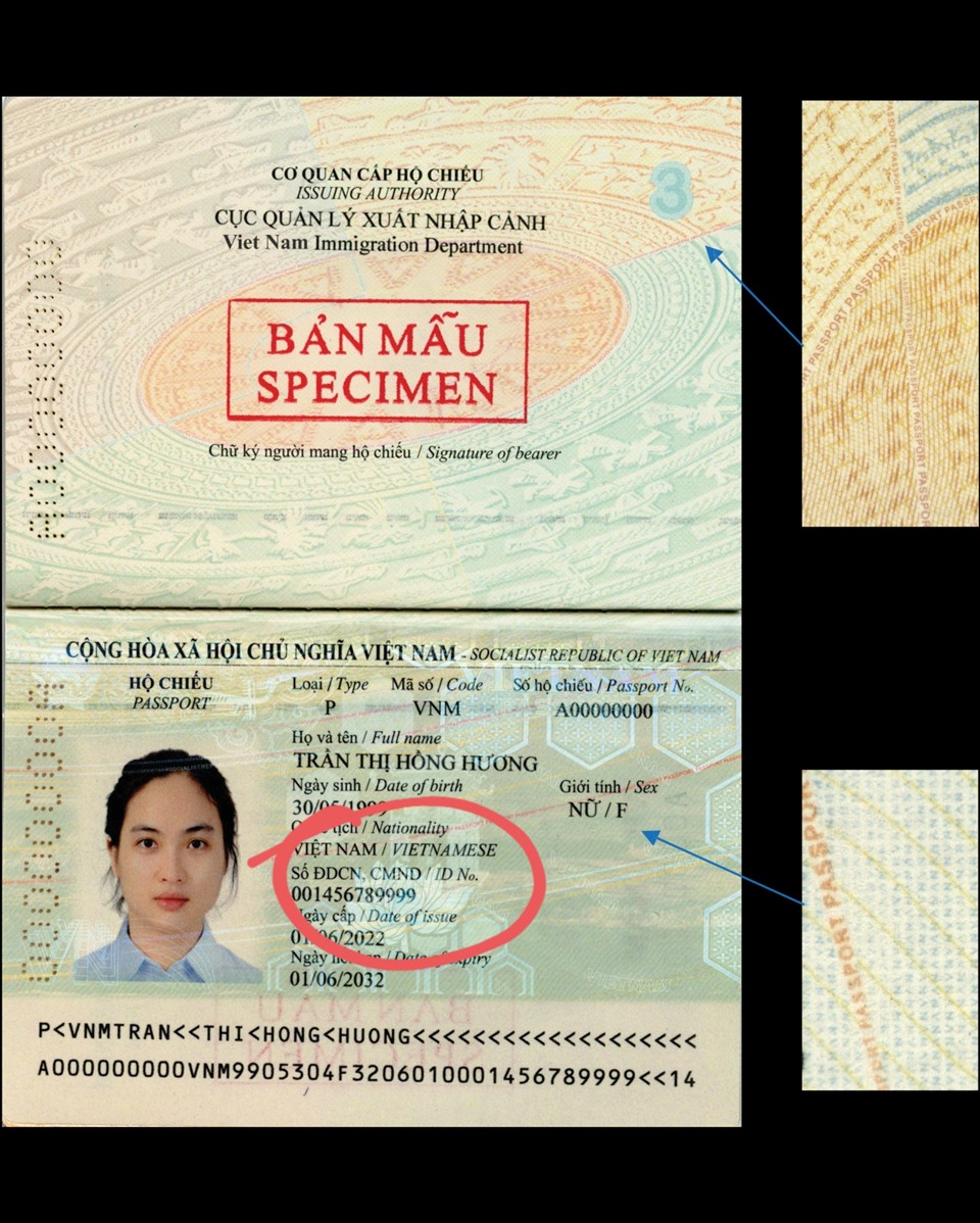 Điều cần biết khi phỏng vấn visa Mỹ bằng hộ chiếu mới bìa màu xanh tím than của Việt Nam - Ảnh 1