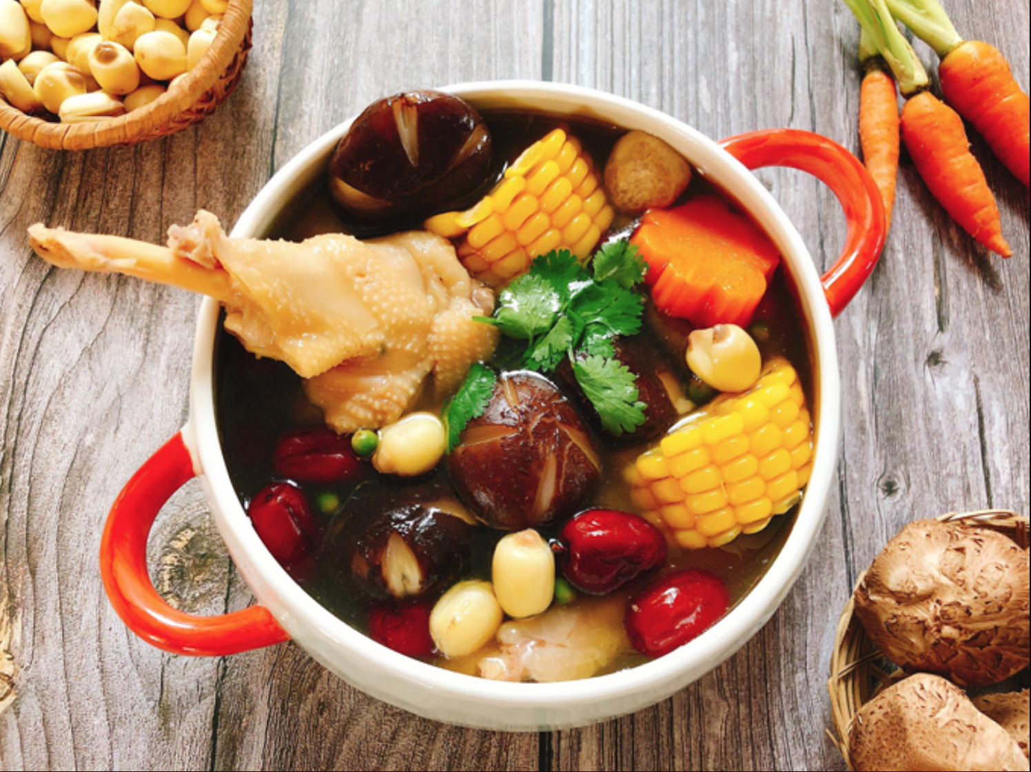 Cách làm gà nấu nấm, chỉ 15 phút là có ngay món canh thơm ngon, bổ dưỡng - Ảnh 3