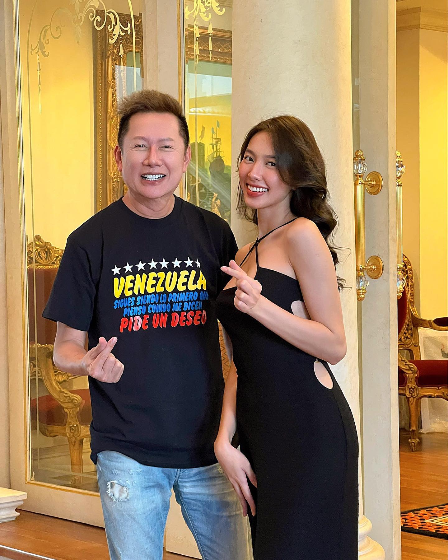 Thuỳ Tiên diện layout “nóng bỏng mắt” check-in tại biệt thự của Chủ tịch Miss Grand International - Ảnh 7