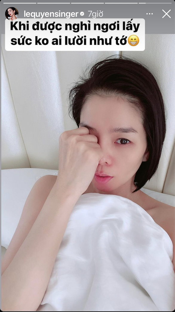 Vừa tự chê bản thân lười, Lệ Quyên lập tức lấy lại phong độ bằng các bài tập tại nhà - Ảnh 1