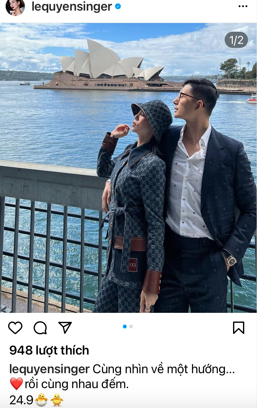 Lệ Quyên đăng status “đếm ngược” cùng Lâm Bảo Châu, phải chăng sắp đến ngày chung một nhà? - Ảnh 1