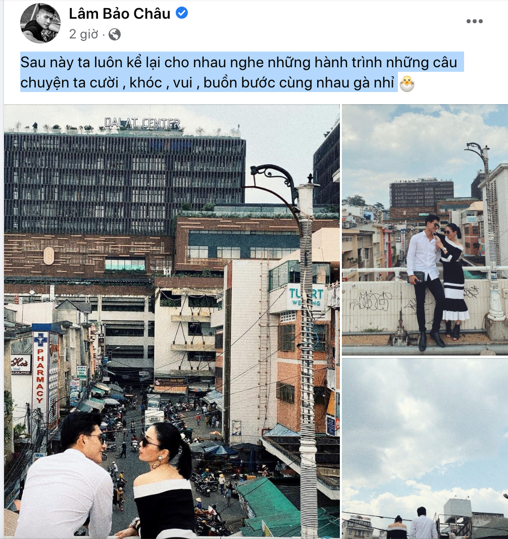 Lệ Quyên đăng status “đếm ngược” cùng Lâm Bảo Châu, phải chăng sắp đến ngày chung một nhà? - Ảnh 1