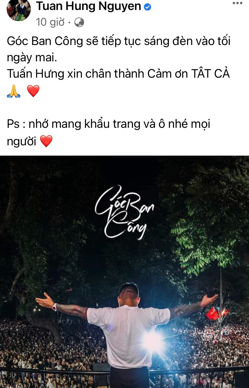 Liveshow “góc ban công” của Tuấn Hưng chính thức quay trở lại sau khi nộp phạt 12.5 triệu - Ảnh 1