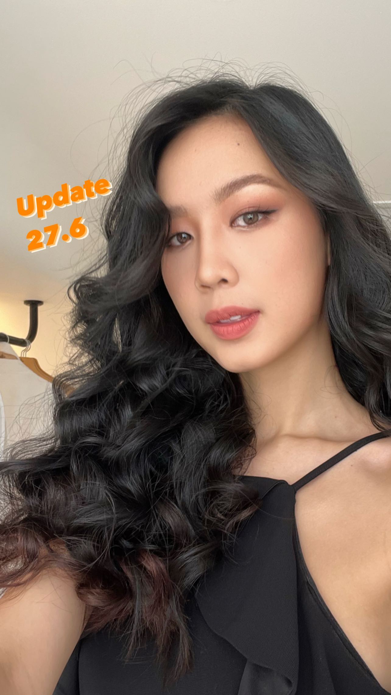 Bảo Ngọc tự tin khoe khuôn mặt từ make-up dù chưa nhận được hành lý tại Ai Cập - Ảnh 1