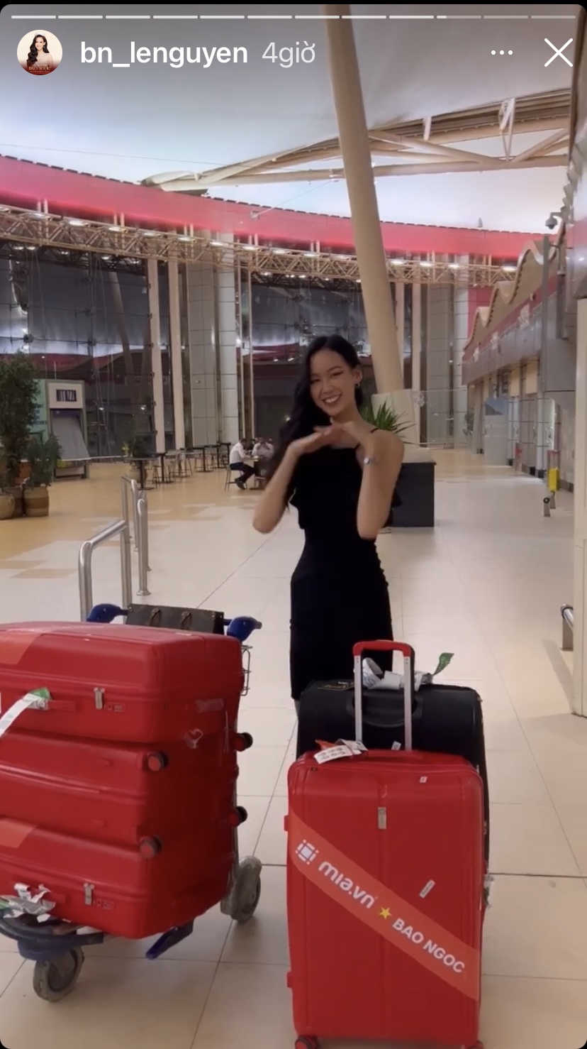 Bảo Ngọc tìm lại được hành lý ký gửi khi chinh chiến Miss Intercontinental tại Ai Cập - Ảnh 4