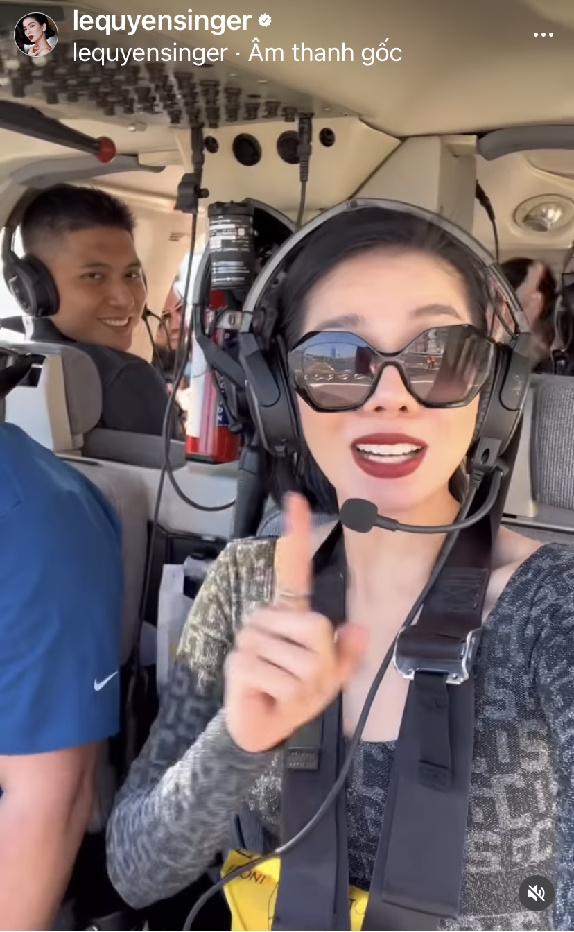 Lệ Quyên vi vu ngắm New York bằng trực thăng, bất ngờ trở thành người may mắn nhất chuyến bay - Ảnh 4