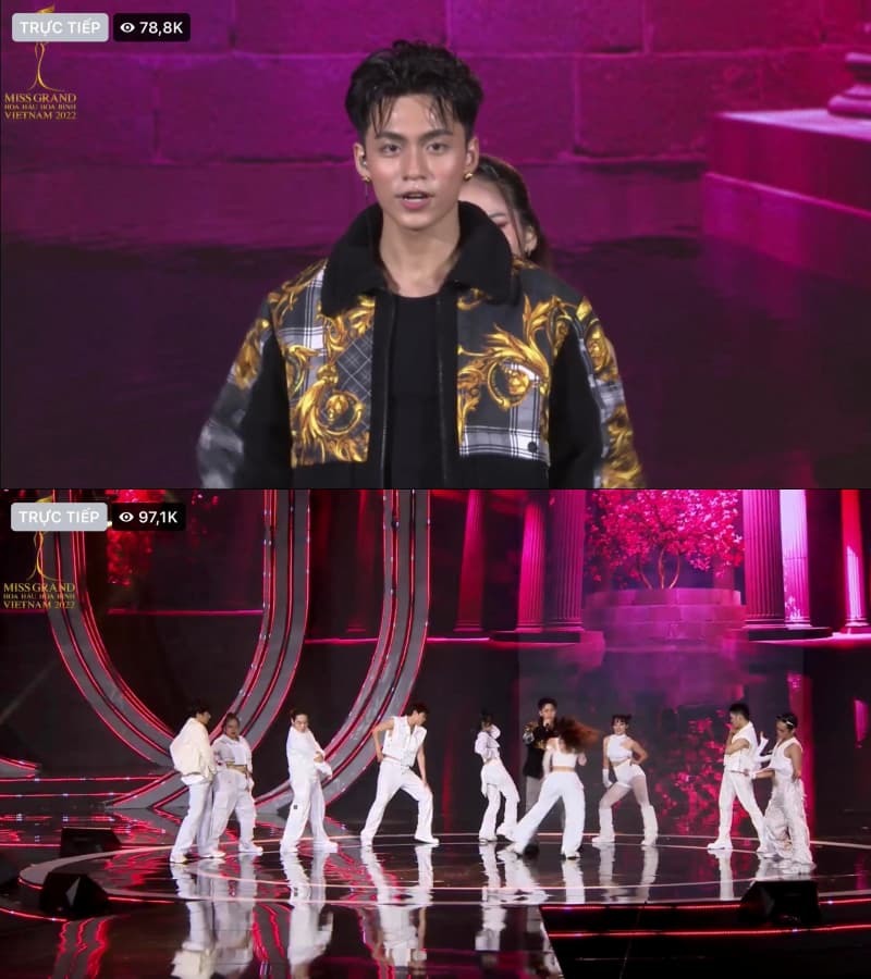 MONO khuấy động sân khấu Miss Grand Vietnam 2022, dàn hậu bên dưới quẩy nhiệt tình - Ảnh 6