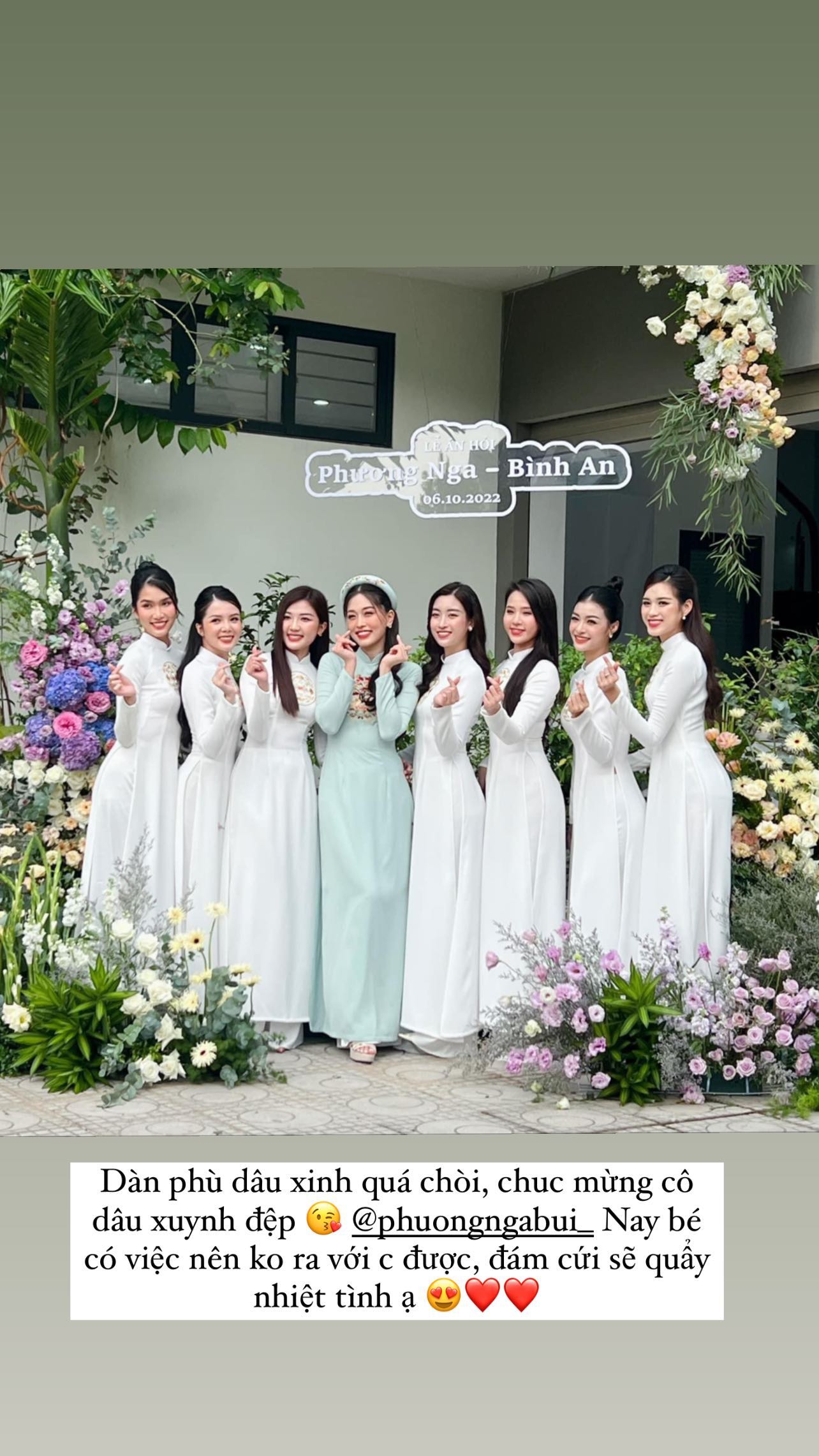 Tiểu Vy giải thích lý do vắng mặt trong lễ ăn hỏi của Á hậu Phương Nga – Bình An - Ảnh 3