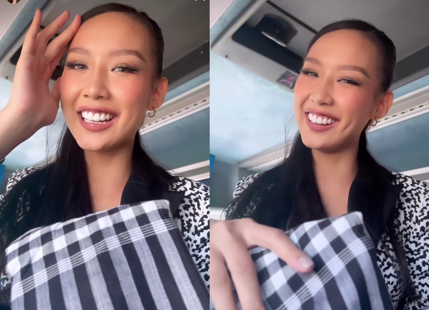 Á hậu Bảo Ngọc khiến fan nức lòng vì tặng quà tinh tế, thông minh tại Miss Intercontinental 