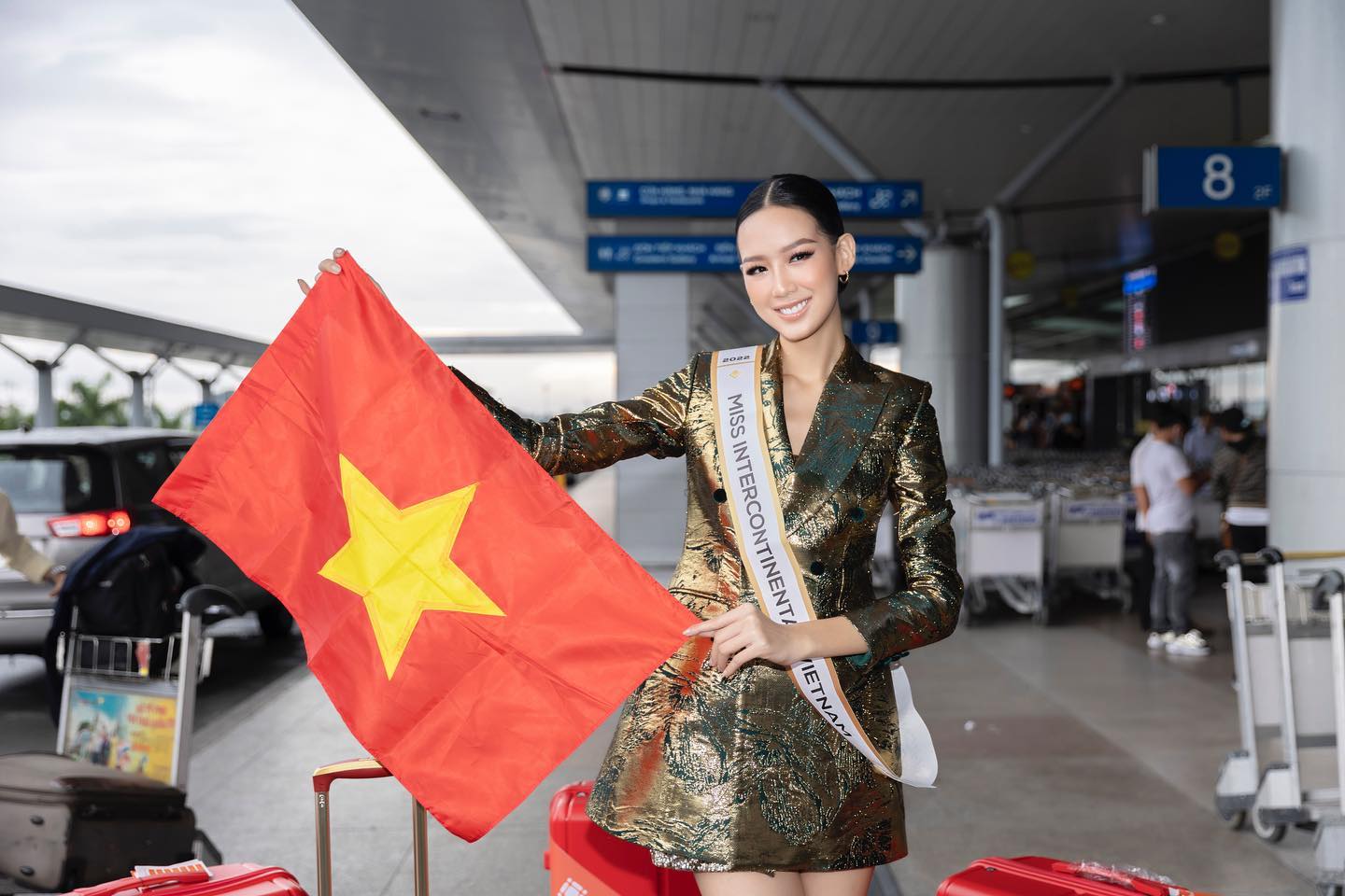 Á hậu Bảo Ngọc thể hiện sự tinh tế khi có hành động này dành cho dàn thí sinh Miss Intercontinental - Ảnh 2