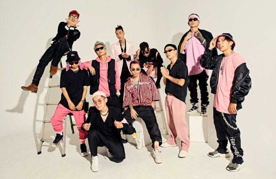 Chơi trội như team Binz: Hồng hường vậy ai chơi lại?