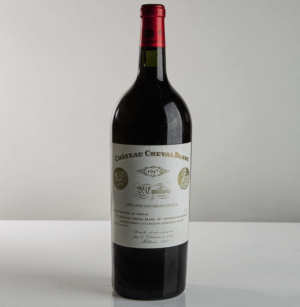 Chauteau Chevel Blanc 1947 là một trong những chai rượu vang đắt nhất thế giới