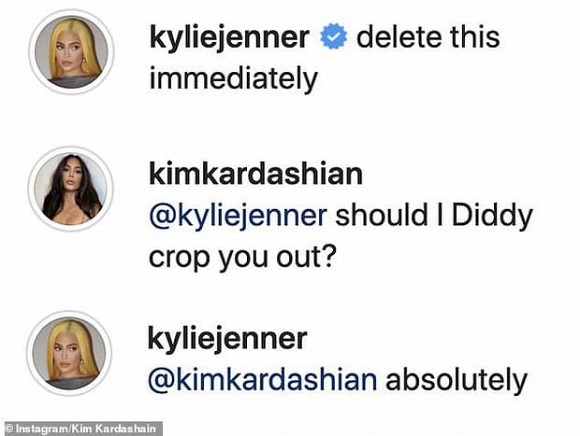 Kylie Jenner phản ứng gay gắt và tỏ thái độ không hài lòng trước tấm ảnh cũ của cô chị đăng tải trên Instargram