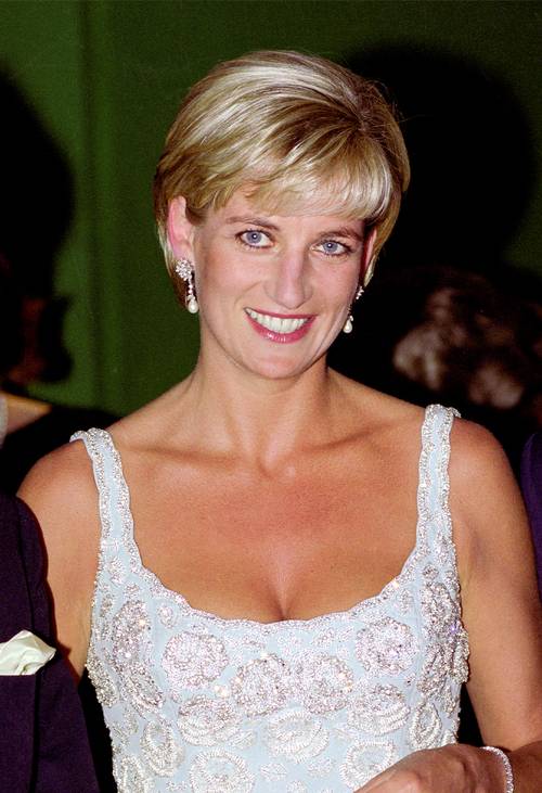 Công nương xuất hiện ở sự kiện gây quỹ tại Christie's ở New York, 1997.