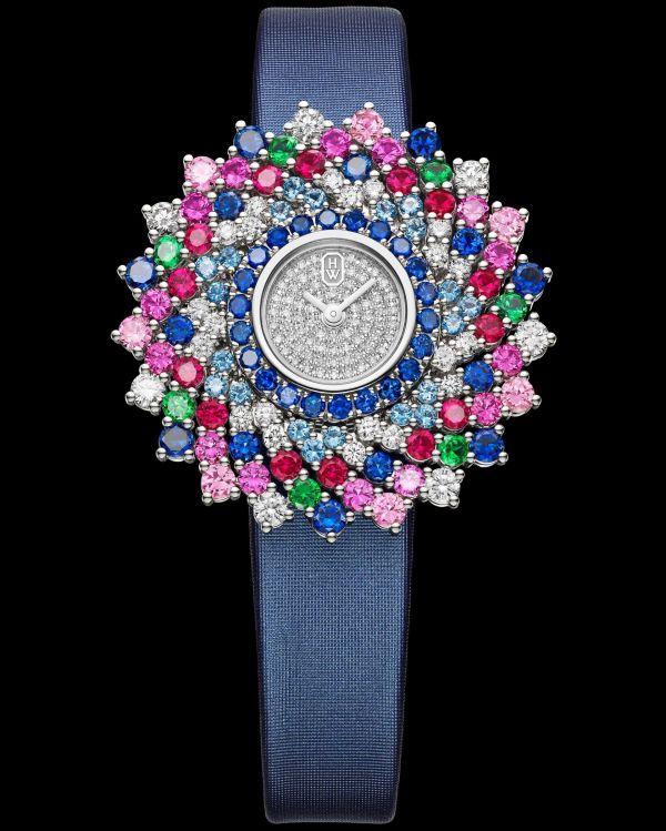 Thiết kế tinh xảo của Winston Kaleidoscope High Jewelry Watch.