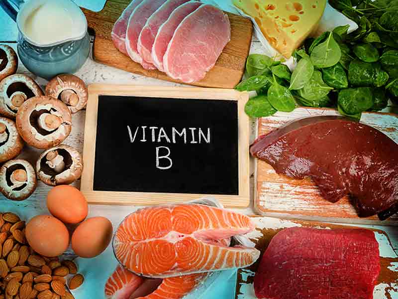 Giảm cân bằng vitamin B có lợi cho sức khỏe.
