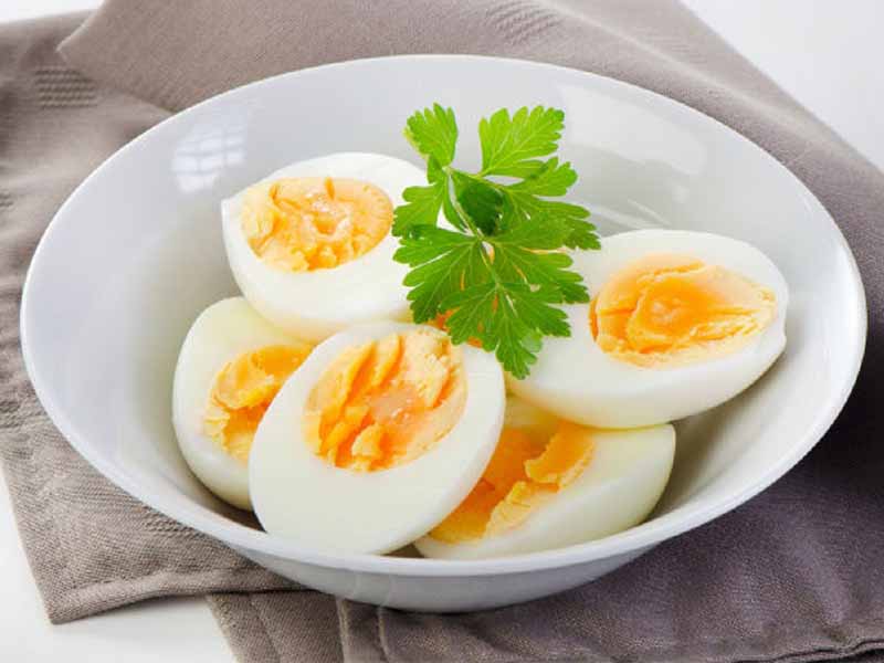 Ăn giảm cân với trứng.